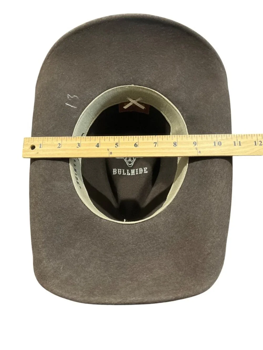 Bullhide Get Along Wool Felt Cowboy Hat Size M Western Beaded Band - Picture 11 of 13